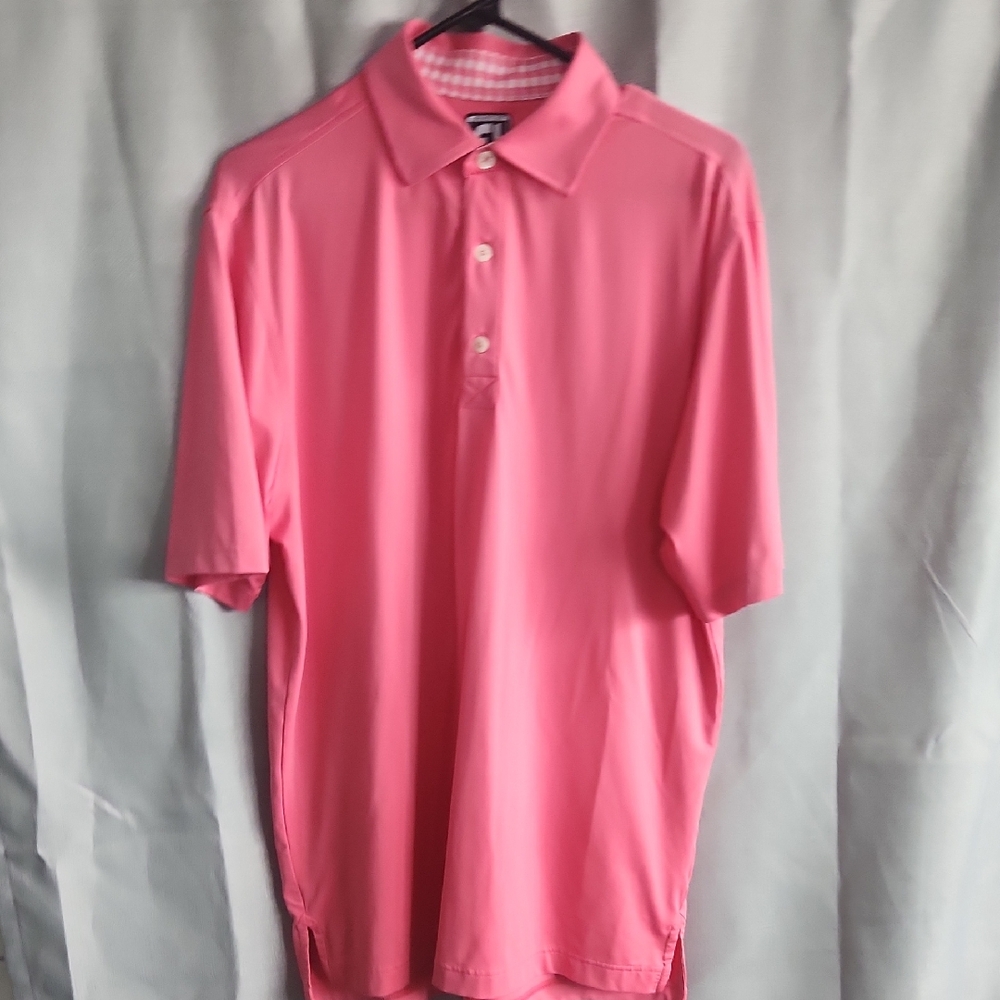 FootJoy Vibrant Pink Polo Shirt
